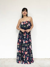 Lace Panelled Floral Maxi