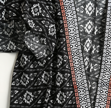 Geometric Patterned Kimono Cardigan