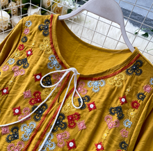 Embroidered Tassel Tunic